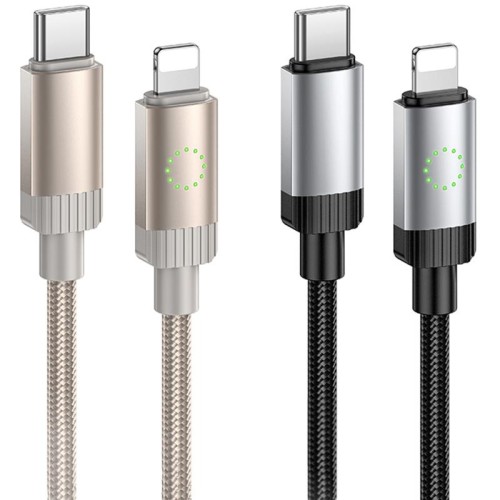 Дата кабель Hoco X117 Star Type-C to Lightning 27W (1m) Дата кабель Hoco X117 Star Type-C to Lightning 27W (1m)
