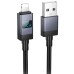 Дата кабель Hoco X118 Generous with display USB to Lightning 2.4A (1m) Дата кабель Hoco X118 Generous with display USB to Lightning 2.4A (1m)