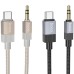 Аудіо кабель Aux Hoco UPA32B Clever digital (Type-C to AUX 3.5mm) (1m)