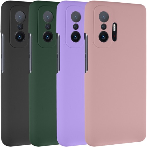Чохол Silicone Cover Lakshmi Full Camera (AAA) для Xiaomi 11T / 11T Pro