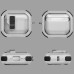 Футляр протиударний Locking Button для навушників Airpods 3 Футляр протиударний Locking Button для навушників Airpods 3