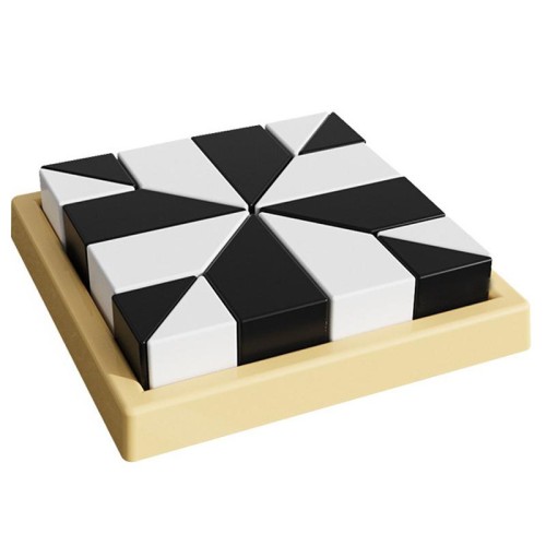Настільна інтерактивна гра Ummi ME-149 Hidden Black and White Blocks Настільна інтерактивна гра Ummi ME-149 Hidden Black and White Blocks