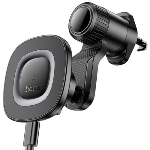 Автотримач з БЗП Hoco HW30 Crown magnetic 15W (air outlet) Автотримач з БЗП Hoco HW30 Crown magnetic 15W (air outlet)