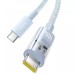 Дата кабель Baseus Gem Fast Charging Type-C to Type-C 100W (1m) (P10373000111)