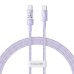 Дата кабель Baseus Gem Fast Charging Type-C to Type-C 100W (1m) (P10373000111)