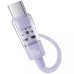 Дата кабель Baseus Gem Fast Charging Type-C to Type-C 100W (1m) (P10373000111)
