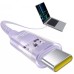Дата кабель Baseus Gem Fast Charging Type-C to Type-C 100W (1m) (P10373000111)