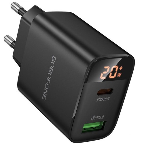 МЗП Borofone BA96A Ilustre with digital display PD20W+QC3.0 (1USB-A/1C) МЗП Borofone BA96A Ilustre with digital display PD20W+QC3.0 (1USB-A/1C)