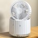 Уцінка Настільний вентилятор Rapid Cooling 3in1 з водяним охолодженням і підсвічуванням 1200 mAh