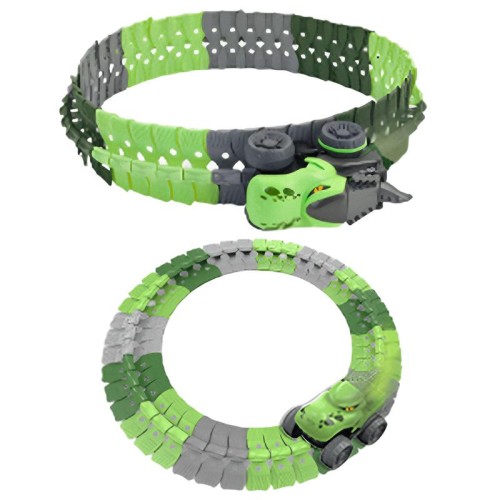 Інтерактивний трек з інерційною машинкою SHT 5510-8 Dino Trak (46pcs/1CAR)
