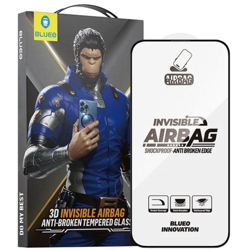 Захисне 3D скло Blueo Invisible Airbag для Apple iPhone 17 Pro Max /16 Pro Max /18 Pro Max (6.9 Захисне 3D скло Blueo Invisible Airbag для Apple iPhone 17 Pro Max /16 Pro Max /18 Pro Max (6.9