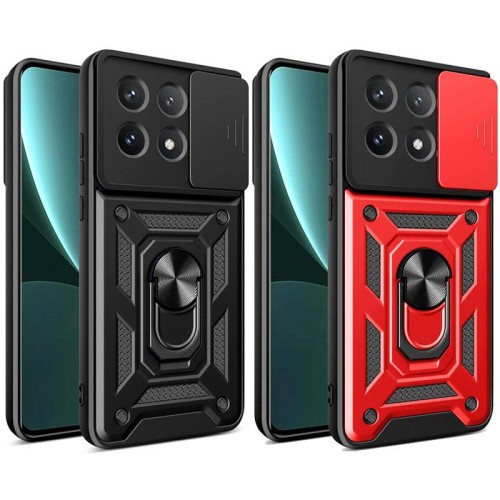 Чохол Ummi Camshield Serge Ring для Xiaomi Poco X6 Pro Чохол Ummi Camshield Serge Ring для Xiaomi Poco X6 Pro