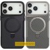TPU+PC чохол Metal Buttons with Magnetic Fit Carbon Ring для Apple iPhone 17 Air (6.5 TPU+PC чохол Metal Buttons with Magnetic Fit Carbon Ring для Apple iPhone 17 Air (6.5