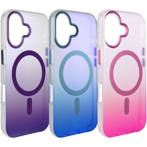 Чохол TPU+PC Phantom with Magnetic Fit для Apple iPhone 17 (6.3 Чохол TPU+PC Phantom with Magnetic Fit для Apple iPhone 17 (6.3