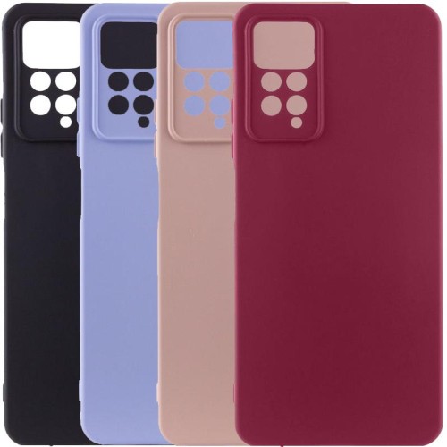 Чохол TPU GETMAN Liquid Silk Full Camera для Xiaomi Redmi Note 11 Pro 4G/5G / 12 Pro 4G