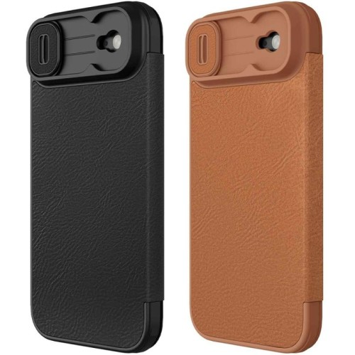 Шкіряний чохол-книжка Nillkin Qin Pro Camshield для Apple iPhone 17 Air (6.5
