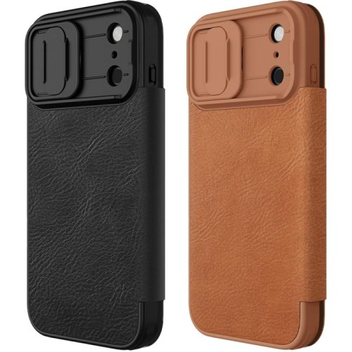 Шкіряний чохол-книжка Nillkin Qin Pro Camshield для Apple iPhone 17 Pro Max / 18 Pro Max (6.9 Шкіряний чохол-книжка Nillkin Qin Pro Camshield для Apple iPhone 17 Pro Max / 18 Pro Max (6.9