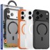 TPU+PC чохол Blueo Skin Friendly Frosted with Magnetic Fit для Apple iPhone 17 Pro Max / 18 Pro Max TPU+PC чохол Blueo Skin Friendly Frosted with Magnetic Fit для Apple iPhone 17 Pro Max / 18 Pro Max