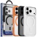 TPU+PC чохол Blueo Frosted Heat Dissip. with MagSafe для Apple iPhone 17 Pro Max / 18 Pro Max (6.9