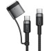 Дата кабель Acefast C22-05 2in1 Type-C to Type-C 240W/MAG3 140W (1.2m) Дата кабель Acefast C22-05 2in1 Type-C to Type-C 240W/MAG3 140W (1.2m)