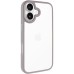 TPU+PC чохол Metal Buttons для Apple iPhone 17 (6.3
