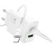 МЗП Hoco N71 Nuevo PD30W+QC3.0 (1USB-A/1C) + кабель Type-C to Lightning МЗП Hoco N71 Nuevo PD30W+QC3.0 (1USB-A/1C) + кабель Type-C to Lightning