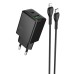 МЗП Hoco N71 Nuevo PD30W+QC3.0 (1USB-A/1C) + кабель Type-C to Lightning МЗП Hoco N71 Nuevo PD30W+QC3.0 (1USB-A/1C) + кабель Type-C to Lightning