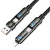 Дата кабель Hoco U143 Joy 4in1 USB to Lightning/Type-C to Type-C 240W (1.2m) Дата кабель Hoco U143 Joy 4in1 USB to Lightning/Type-C to Type-C 240W (1.2m)