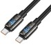 Дата кабель Hoco U143 Joy Type-C to Type-C 240W (1.2m)