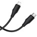 Дата кабель Hoco X124 Bien silicone Type-C to Lightning 27W (1m)