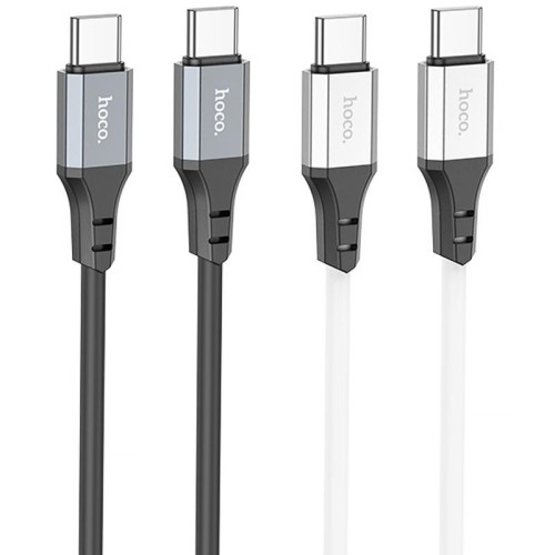 Дата кабель Hoco X86 Spear Type-C to Type-C 60W (1m) Дата кабель Hoco X86 Spear Type-C to Type-C 60W (1m)