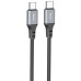 Дата кабель Hoco X86 Spear Type-C to Type-C 60W (1m) Дата кабель Hoco X86 Spear Type-C to Type-C 60W (1m)