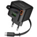 МЗП Hoco C154A Changer PD20W+QC3.0 (1USB-A/1C) + Retractable Cable Type-C