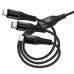 Дата кабель Hoco X123 Victory 6in1 USB/Type-C to Lightning/Type-C/MicroUSB 3A (1m)