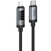 Дата кабель Hoco U148 Lord with display Type-C to Lightning 27W (1.2m) Дата кабель Hoco U148 Lord with display Type-C to Lightning 27W (1.2m)