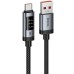 Дата кабель Hoco U148 Lord with display USB to Type-C 100W (1.2m)