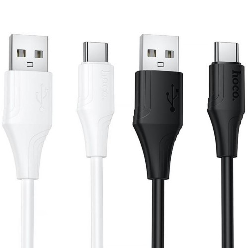 Дата кабель Hoco X124 Bien silicone USB to Type-C 3A (1m) Дата кабель Hoco X124 Bien silicone USB to Type-C 3A (1m)