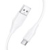 Дата кабель Hoco X124 Bien silicone USB to Type-C 3A (1m) Дата кабель Hoco X124 Bien silicone USB to Type-C 3A (1m)