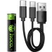 Акумуляторні батарейки Hoco JA4 (AAA ) Energy 2 pcs