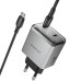 МЗП Borofone BN21 Lena PD40W+QC3.0 (2USB-C) + кабель Type-C to Type-C