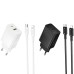 МЗП Borofone BAS76A Source PD30W+QC3.0 (1USB-A/1C) + кабель Type-C to Lightning