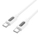 Дата кабель Borofone BX114 Structure Type-C to Type-C 60W (1m)