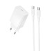 МЗП Borofone BAS75A Source PD30W (1USB-C) + кабель Type-C to Type-C МЗП Borofone BAS75A Source PD30W (1USB-C) + кабель Type-C to Type-C