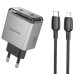 МЗП Borofone BN21 Lena PD40W+QC3.0 (2USB-C) + кабель Type-C to Lightning МЗП Borofone BN21 Lena PD40W+QC3.0 (2USB-C) + кабель Type-C to Lightning