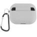 Силіконовий футляр з мікрофіброю для навушників Airpods Pro 3