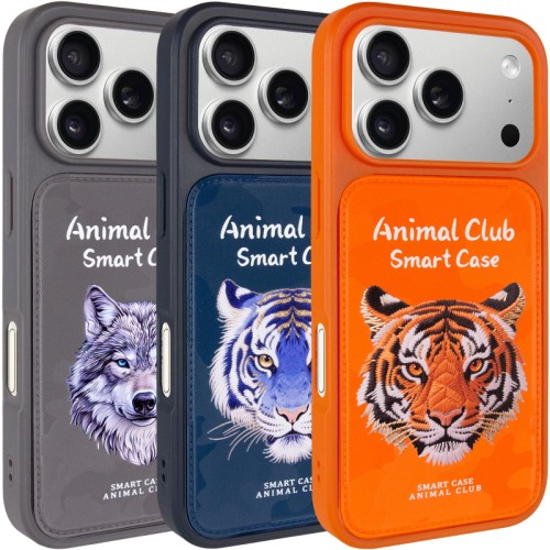 TPU+PC чохол Animal Club для Apple iPhone 17 Pro Max (6.9