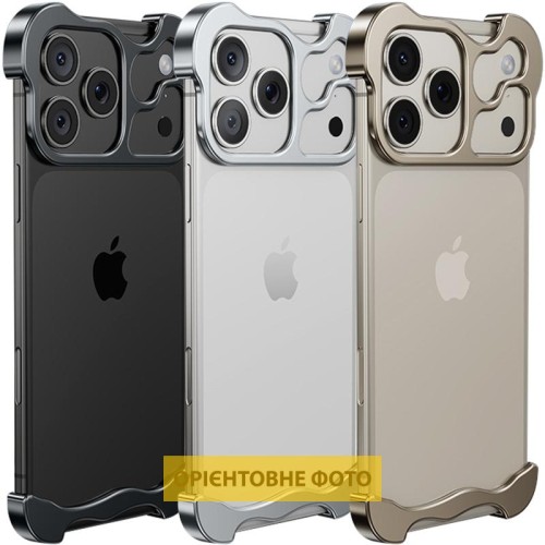 Чохол Minimalist Metal Bumper для Apple iPhone 17 Air (6.5 Чохол Minimalist Metal Bumper для Apple iPhone 17 Air (6.5