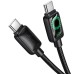 Дата кабель Hoco U146 Mundo Type-C to Type-C 60W (1.2m) Дата кабель Hoco U146 Mundo Type-C to Type-C 60W (1.2m)