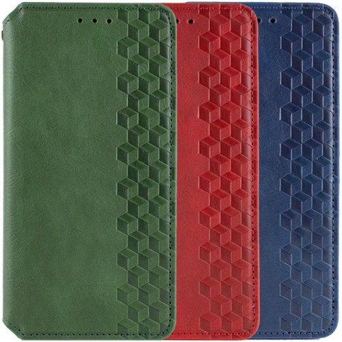 Шкіряний чохол-книжка GETMAN Cubic (PU) для Samsung Galaxy A57 5G Шкіряний чохол-книжка GETMAN Cubic (PU) для Samsung Galaxy A57 5G