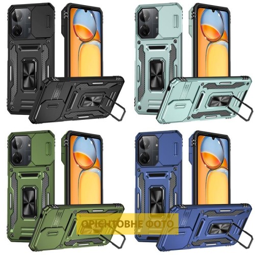 Ударостійкий чохол Camshield Army Ring для Xiaomi Redmi 15 4G (Global) / 5G Ударостійкий чохол Camshield Army Ring для Xiaomi Redmi 15 4G (Global) / 5G